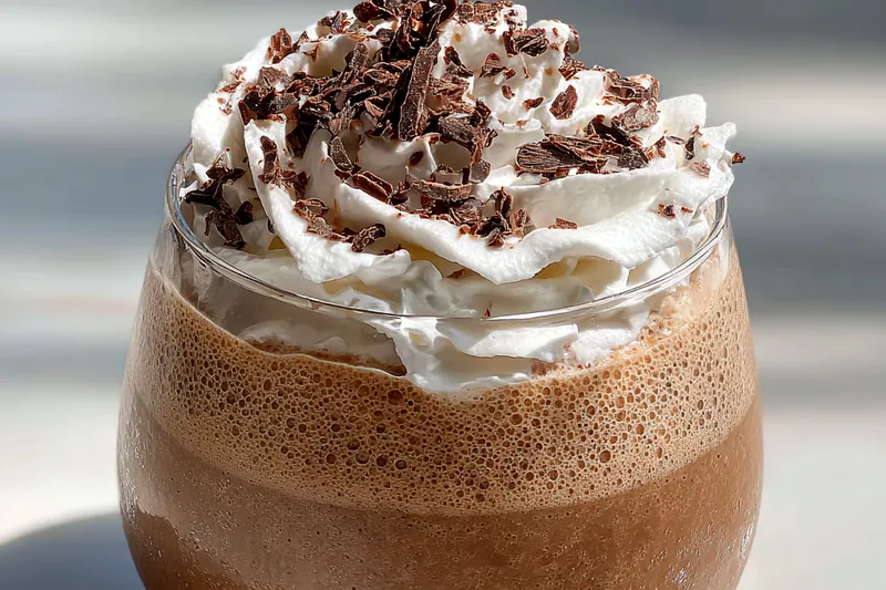 Fresh ingredients for Chilled Chocolate Delight