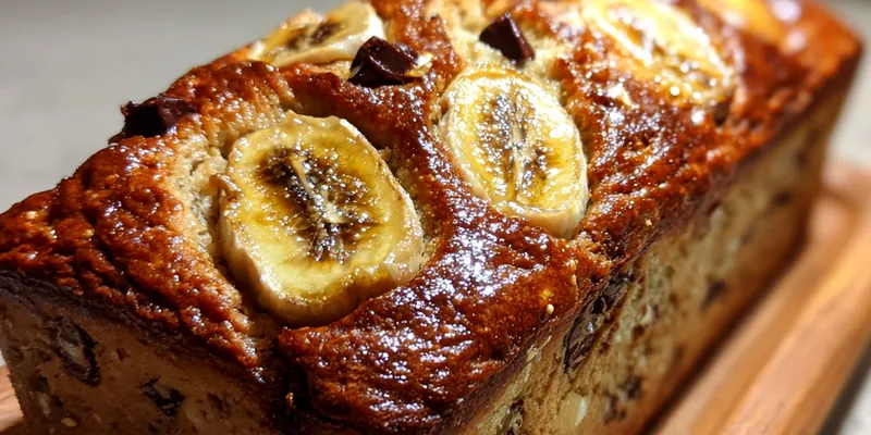 Chocolate Banana Bread Delight