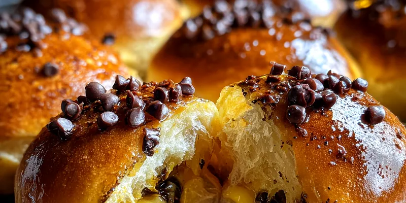 Chocolate Chip Custard Pastry