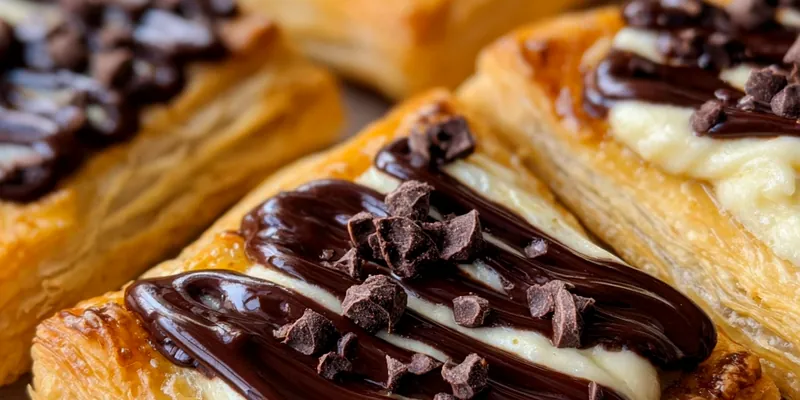 Chocolate Cream Cheese Danish