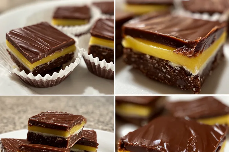 Fresh ingredients for Chocolate Layered Fudge Squares