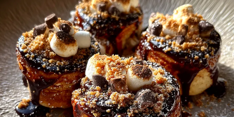 Chocolate Marshmallow Roll-Ups