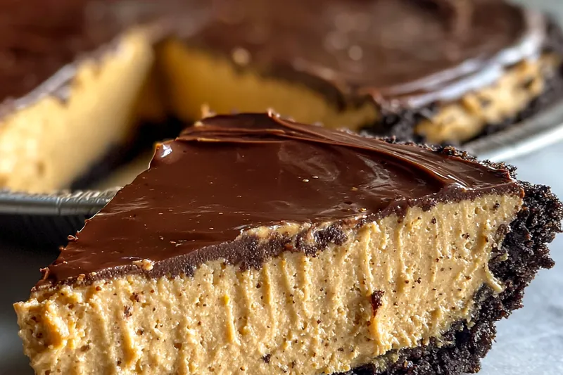 Fresh ingredients for Chocolate Peanut Butter Pie