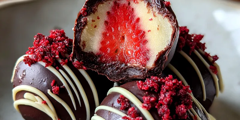 Chocolate Strawberry Truffle Delights