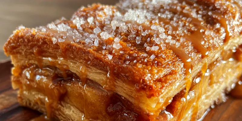 Cinnamon Apple Layered Pastry