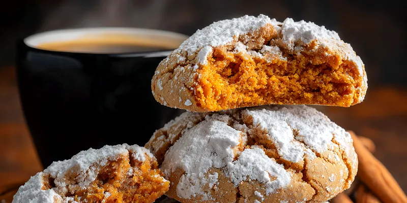 Cinnamon Crinkle Cookies Delight