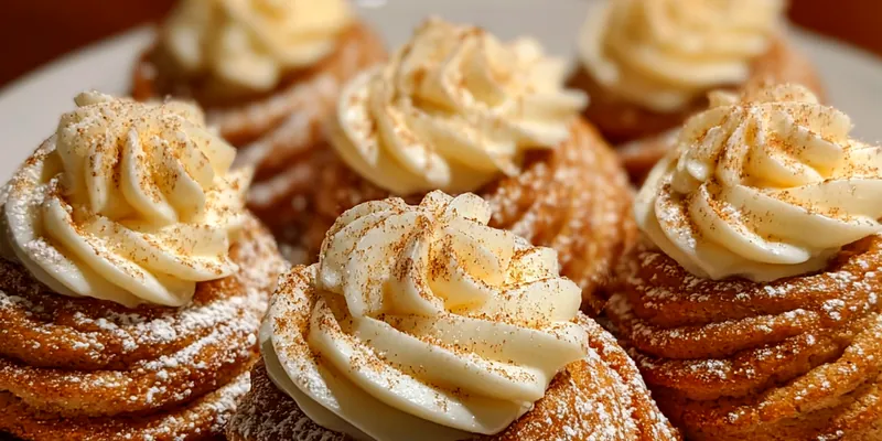 Cinnamon Cream Swirl Cookies