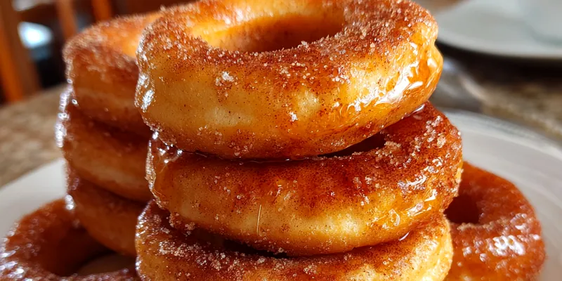 Cinnamon Fried Apple Rings