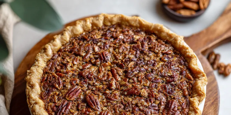 Delicious Cinnamon Pecan Pie
