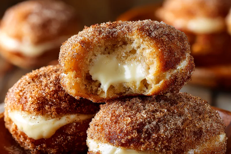 Cooking process for Cinnamon Sugar Cream Treats