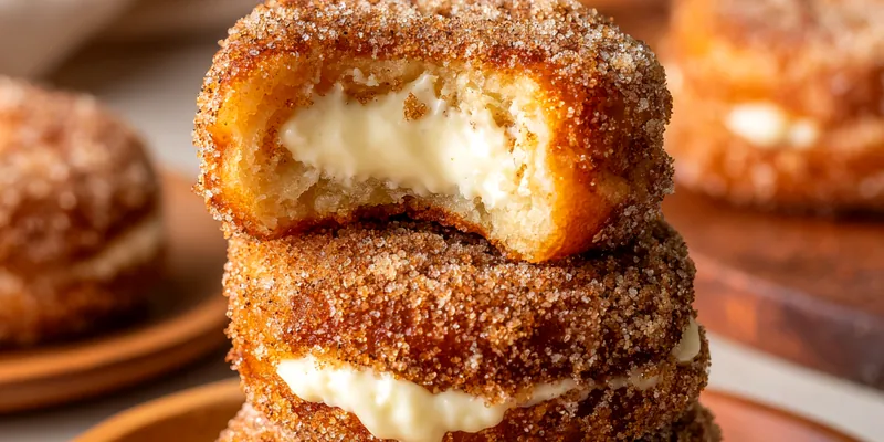 Cinnamon Sugar Cream Treats