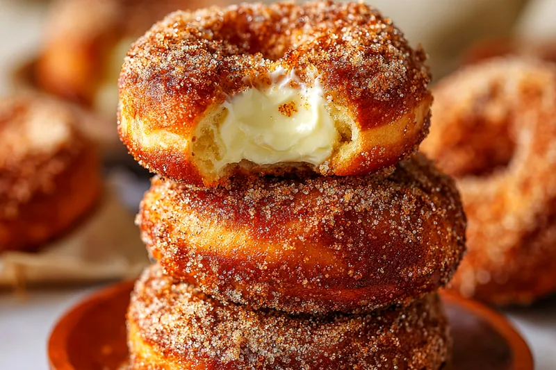 Fresh ingredients for Cinnamon Sugar Cream Treats