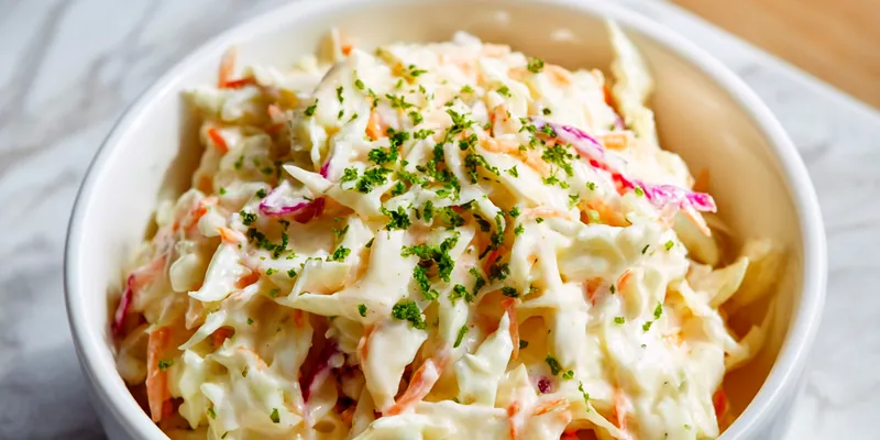 Classic Creamy Coleslaw