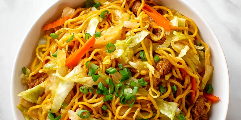 Classic Stir-Fried Chow Mein Noodles