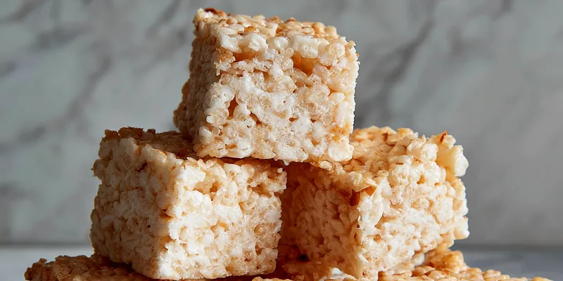 Coconut Lover's Rice Krispy Treats