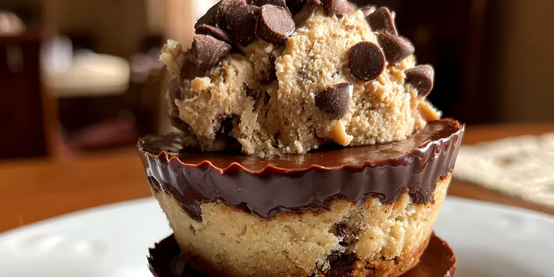 Decadent Cookie Dough Cups