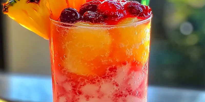 Cranberry Pineapple Fizz