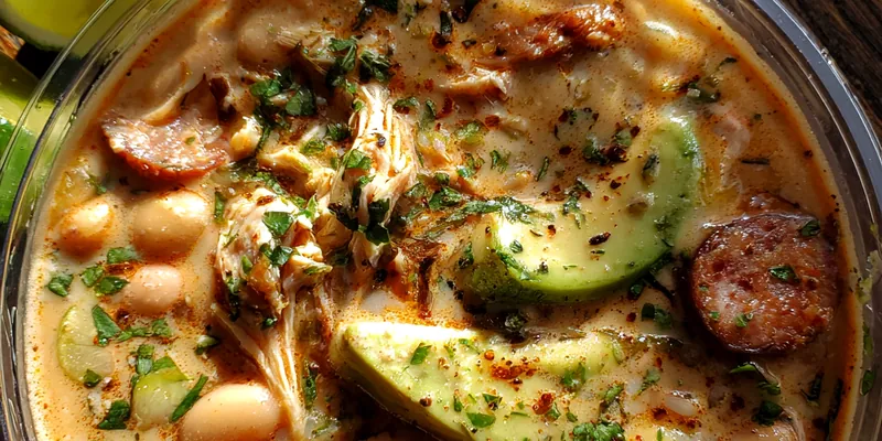Creamy Avocado Chicken Stew