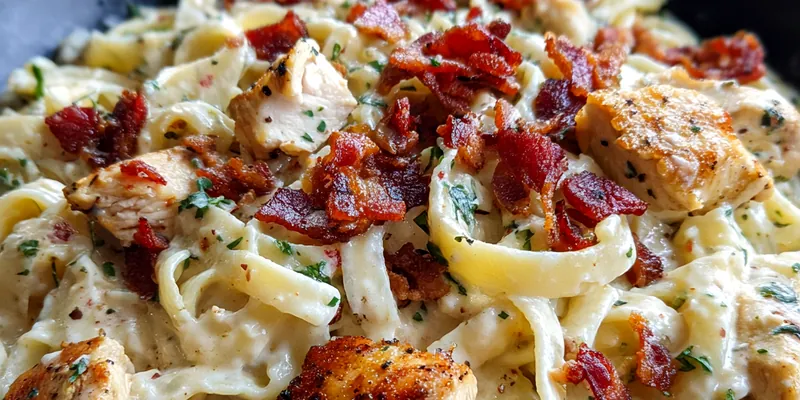 Creamy Chicken Bacon Pasta