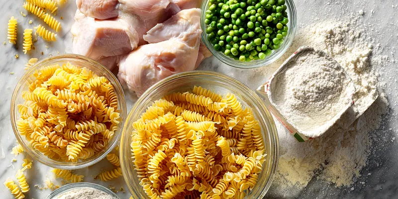 Creamy Chicken Pot Pie Pasta