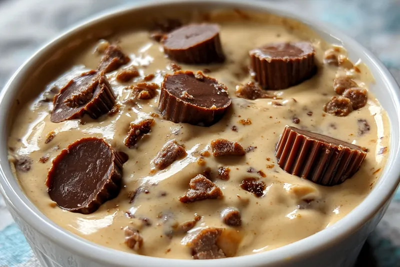 Fresh ingredients for Creamy Chocolate Chip Delight