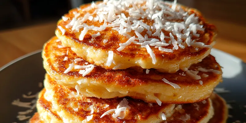 Creamy Coconut Pancakes