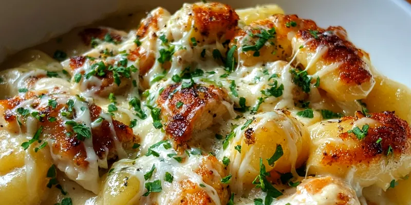 Creamy Crack Chicken Gnocchi