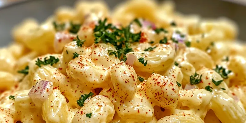 Classic Creamy Macaroni Salad