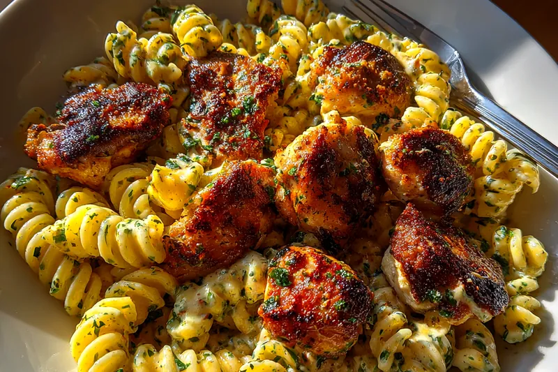 Fresh ingredients for Creamy Garlic Parmesan Chicken