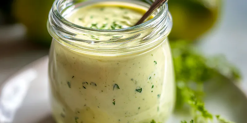 Creamy Herb Lime Sauce
