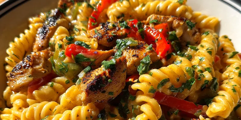 Creamy Jerk Chicken Pasta