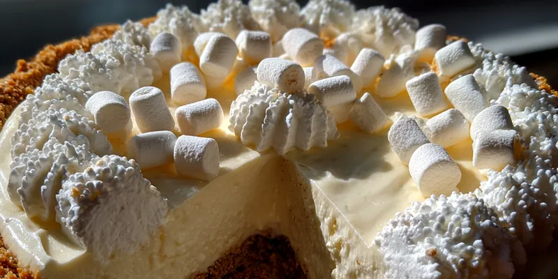 Creamy Marshmallow Cheesecake