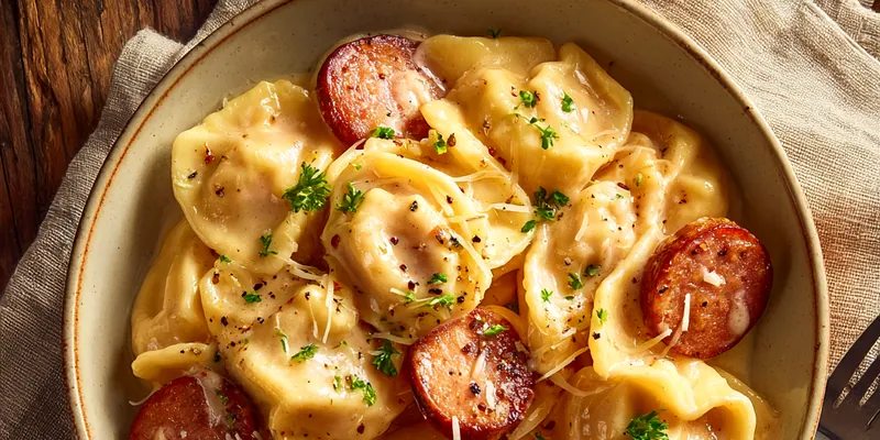 Creamy Sausage Pasta Delight