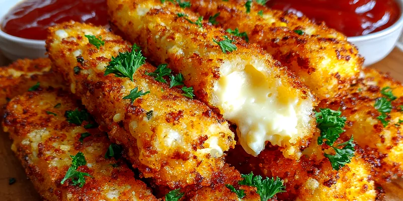 Crispy Cheese Sticks Delight