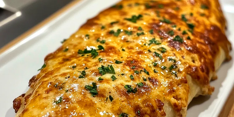 Cheesy Chicken Alfredo Calzones