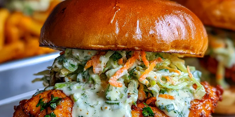 Crispy Chicken Ranch Sandwich