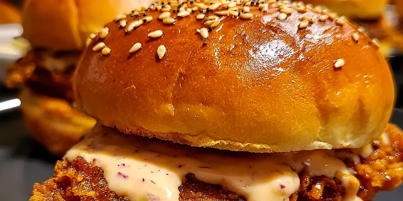 Crispy Fried Chicken Sliders