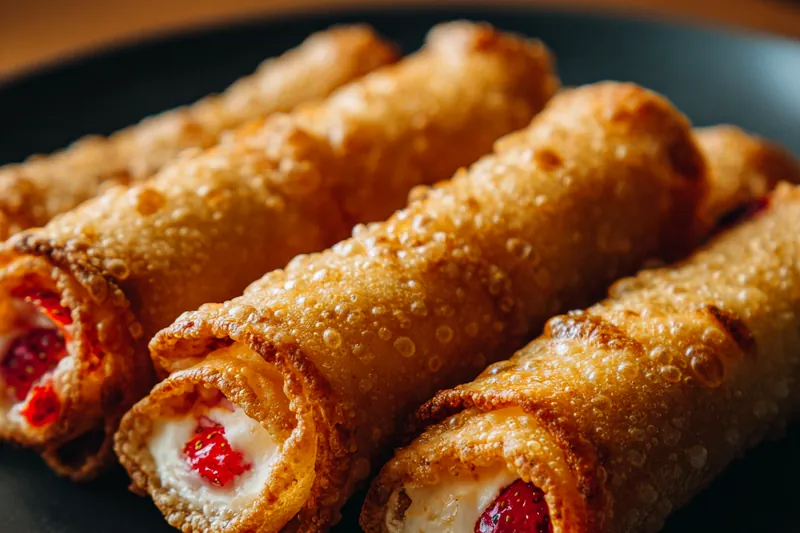 Fresh ingredients for Crispy Fruit Filled Pastries