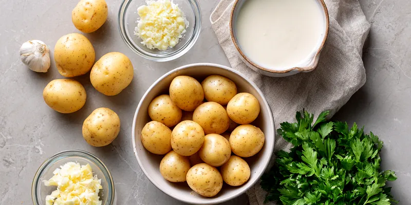 Crispy Garlic Parmesan Roasted Potatoes