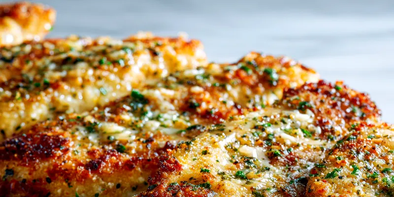 Crispy Herb-Infused Parmesan-Crusted Chicken