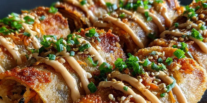 Crispy Savory Fried Rolls