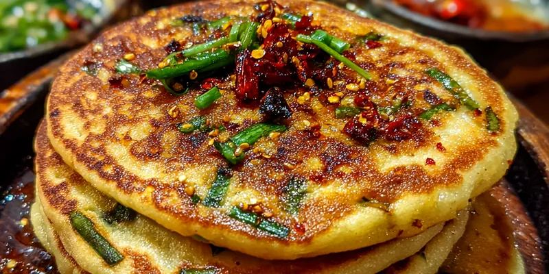 Crispy Scallion Pancakes Delight