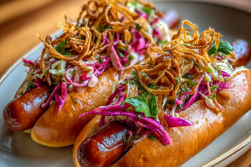 Cooking process for Crunchy Sausage Delight