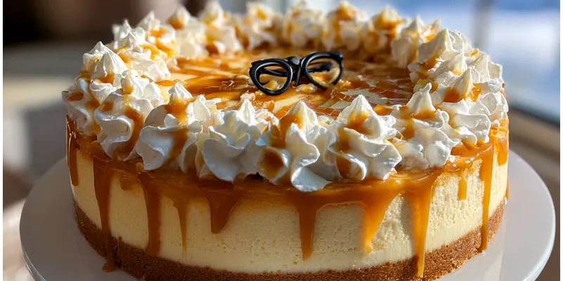 Decadent Caramel Cheesecake