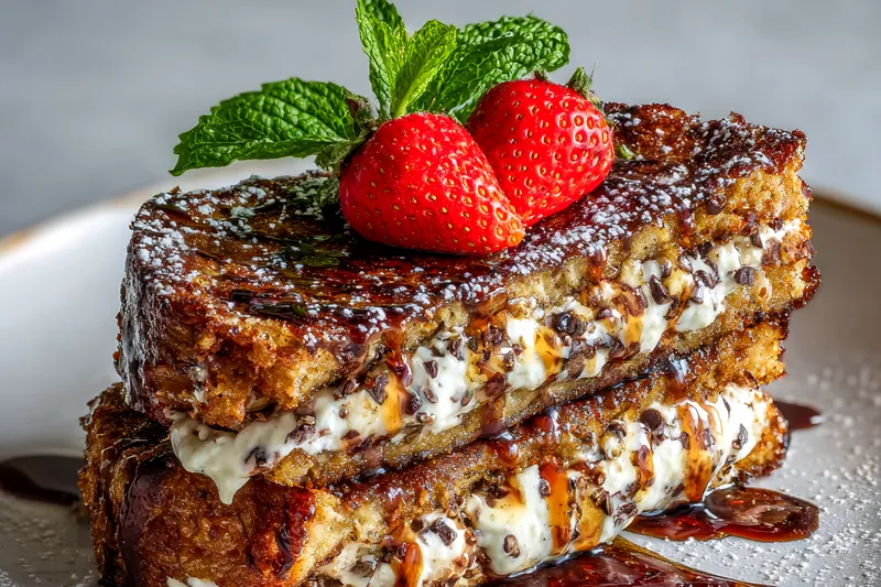 Cooking process for Decadent Chocolate Chip Breakfast