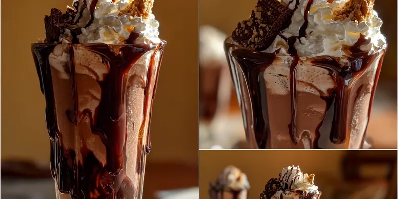 Decadent Chocolate Milkshake