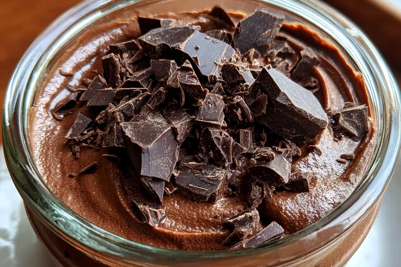 Cooking process for Decadent Chocolate Protein Pudding