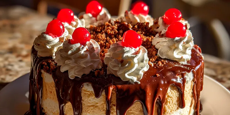 Decadent Fudge Brownie Cheesecake