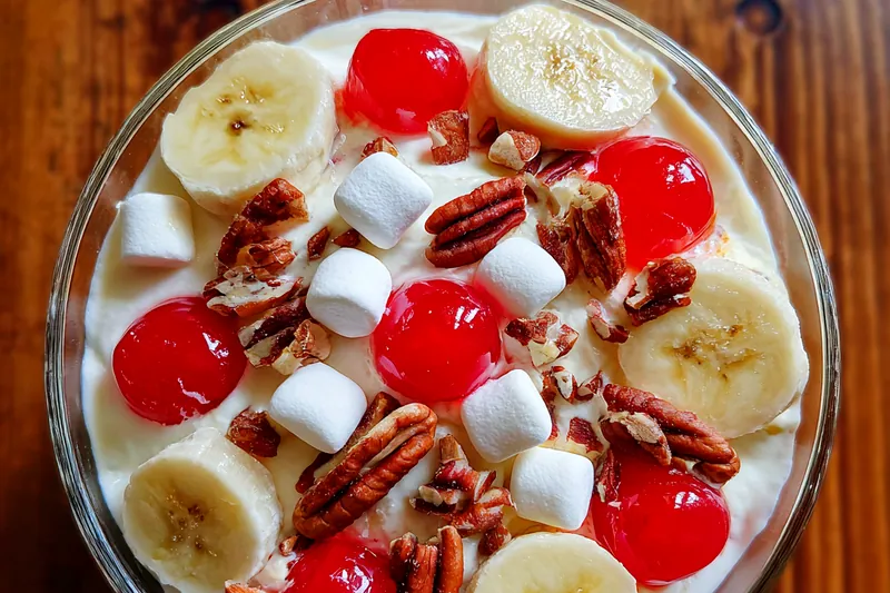 Cooking process for Delicious Banana Dessert Fluff