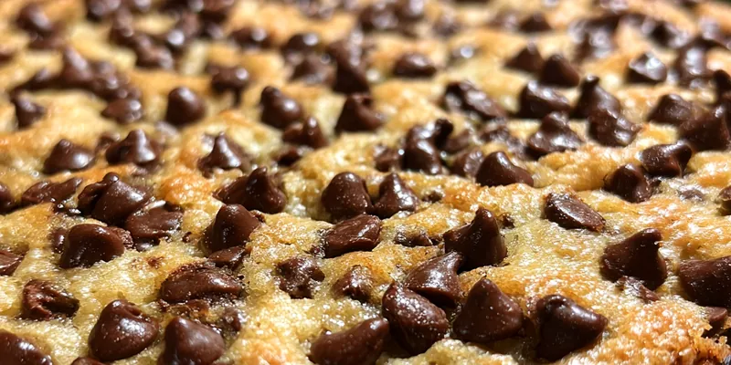 Easy Chocolate Chip Cookie Cake Recipe